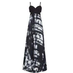 bcbgmaxazria viviane broken reflection gown